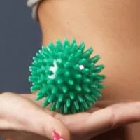 L 0107 Мяч для фитнеса 7 см зеленый