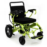 Кресло-коляска с электроприводом MET Compact 35 складная, с алюминиевой рамой
