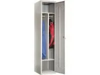 Шкаф LS-11-40D для раздевалок метал. одностворч. с 4-мя секц. Стандарт