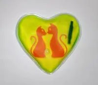 Грелка солевая Сердце 11х11 см