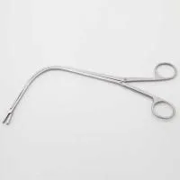 Щипцы гортанные для извлечения инородных тел изогнутые 200 мм Hilbro 46.0126.20