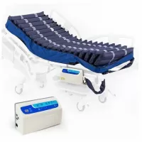 Матрас противопролежневый трубчатый MET AIR PRO-1000 с алюминиевым компрессором, вентиляцией и функцией статик, нагрузка до 250 кг