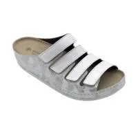 Сабо женские "Luomma" LM-703N.010B белый/милитари 