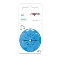 Батарейка для слуховых аппаратов Siemens Signia тип 675 (6 шт, блистер)