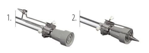 Универсальная противоскользящая насадка B.Well с 1-м зубцом, съемная УПС-3