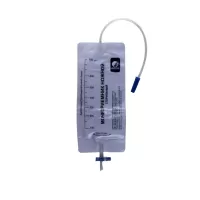 Мочеприемник INEKTA носимый ножной 750мл, длина трубки 30 см