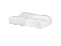 Подушка ортопедическая Тривес Evolution ТОП-906 Solace, с эффектом памяти и выемкой под плечо, валики 14 и 12 см