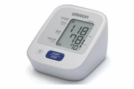 Тонометр автоматический на плечо OMRON M2 Basic с манжетой 22-42 см и адаптером (HEM-7121-ALRU)