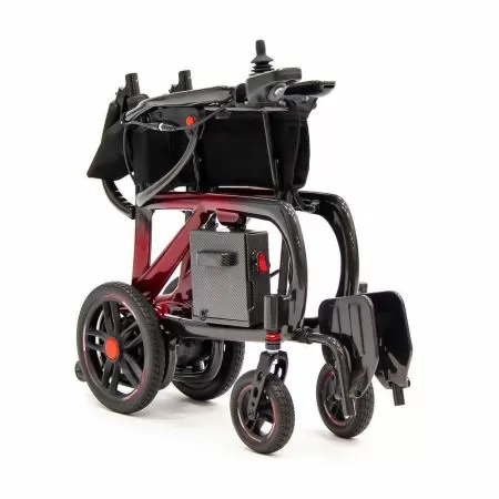 Кресло-коляска с электроприводом MET HANSY с карбоновой рамой, ширина сиденья 40 см