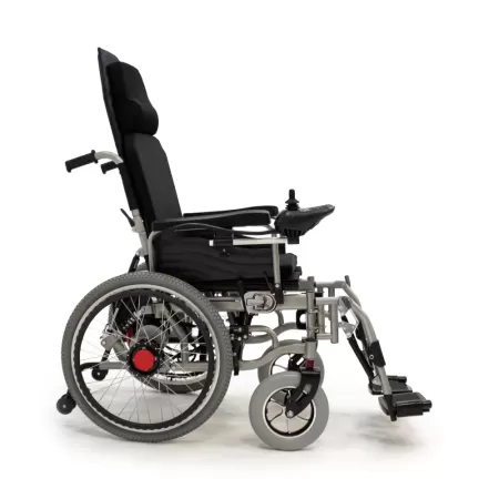 Кресло-коляска с электроприводом MET COMFORT 21 NEW, артикул 21158, ширина сиденья 45 см, колеса пневматические