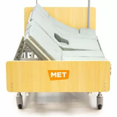 Кровать механическая МЕТ REMEKS, артикул 21077, кардиокресло, туалет, с функцией переворота, нагрузка до 150 кг