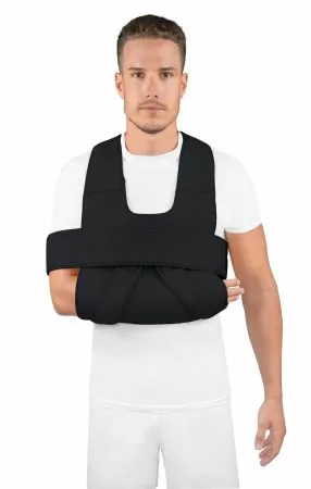 Бандаж на плечевой сустав (повязка Дезо) Orliman C-41, цвет черный