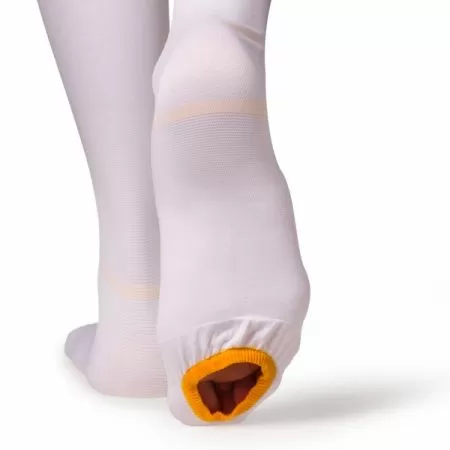 Чулки компрессионные B.Well JW-216 унисекс 1 класс компрессии с закрытым носком антиэмболические для операции белые 