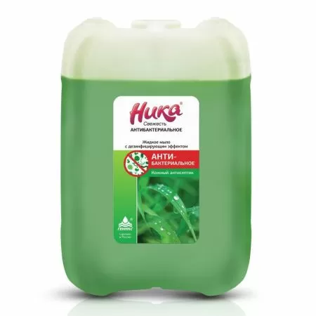 Ника-свежесть жидкое мыло антибактериальное для рук 5л