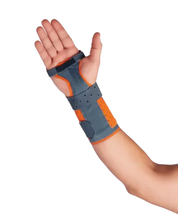 Бандаж на лучезапястный сустав Orliman M760, серый 