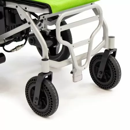 Кресло-коляска с электроприводом MET CHITO с алюминиевой рамой, ширина сиденья 43 см