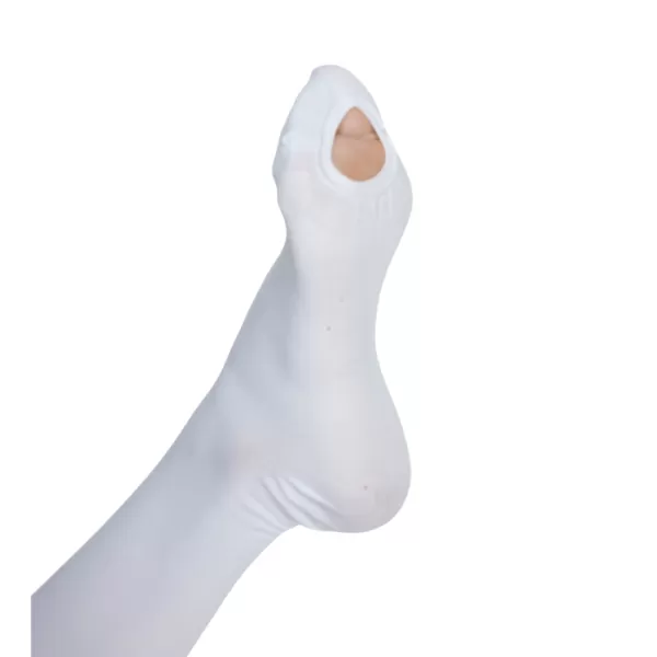 Чулки компрессионные Ergoforma EU 257 унисекс 1 класс компрессии антиэмболические для операции белые 