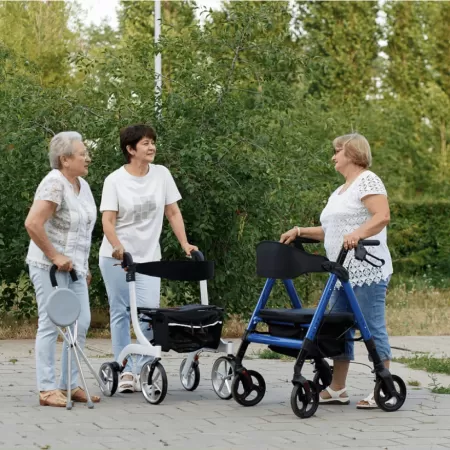 Ходунки-роллаторы ORTONICA XR201 с повышенной грузоподъемностью до 220 кг