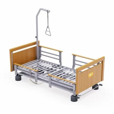 Кровать электрическая MET BARO, кардиокресло, регулировка высоты, ночная подсветка, нагрузка до 235 кг