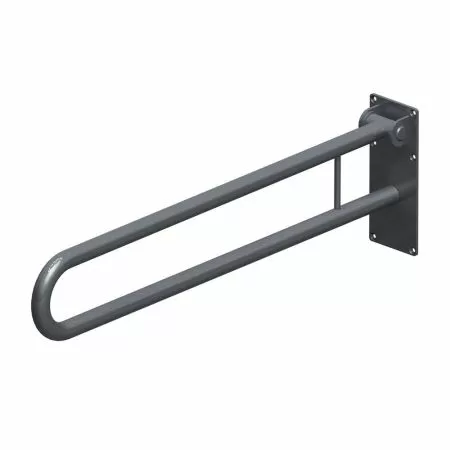 Поручень для инвалидов откидной ПО-06.01.800.100.250.Н, нержавеющая сталь