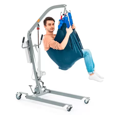 Подъёмник для инвалидов с электроприводом MET ATLANT B, подвес-гамак в комплекте 