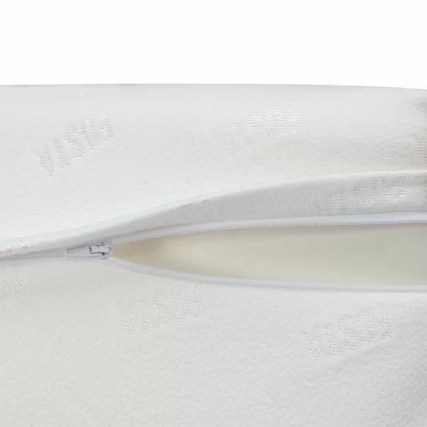 Подушка ортопедическая Fosta F 8021, с эффектом памяти, валики 12 и 10 см