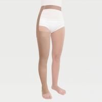 Моночулок IDEALISTA ID-330 1 класс компрессии с открытым носком цвет карамель 