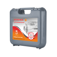 Аптечка автомобильная Виталфарм, по приказу № 260н от 24.05.2024г., жесткий футляр в ассортименте