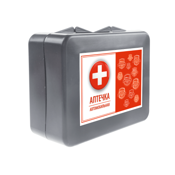 Аптечка автомобильная Виталфарм, по приказу № 260н от 24.05.2024г., жесткий футляр в ассортименте