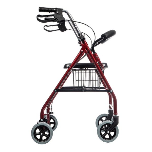 Ходунки на колесах с сиденьем и корзиной, складные "Ortonica" XR-102