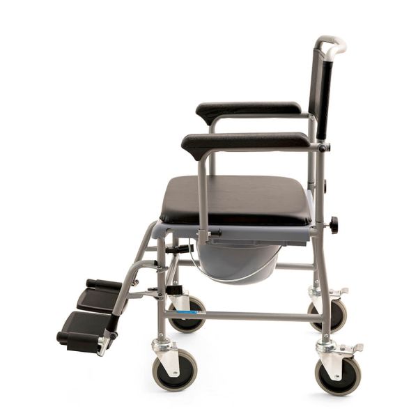 Кресло-каталка Barry W2 с санитарным оснащением, ширина сиденья 44 см