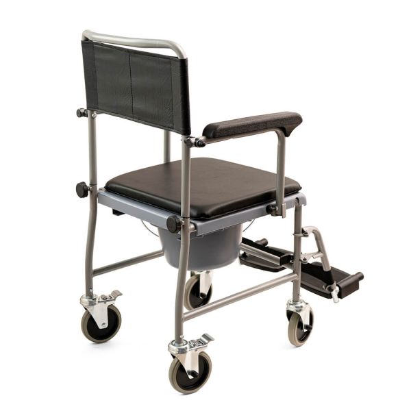 Кресло-каталка Barry W2 с санитарным оснащением, ширина сиденья 44 см