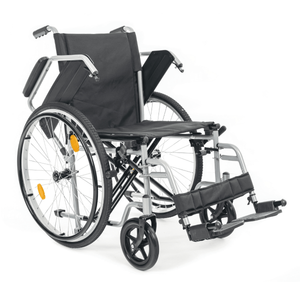 Кресло-коляска МЕТ TRANSIT 350 с транзитными колесами, колеса пневматические