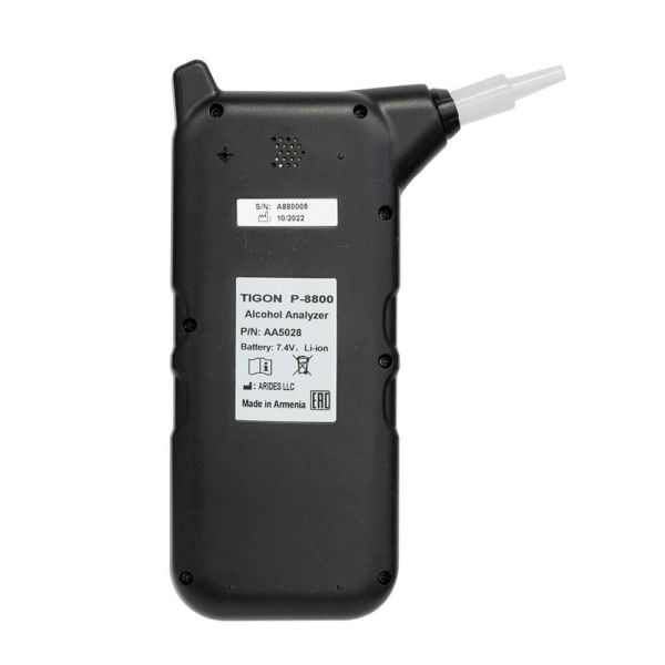 Алкотестер профессиональный Tigon P-8800 со встроенным принтером